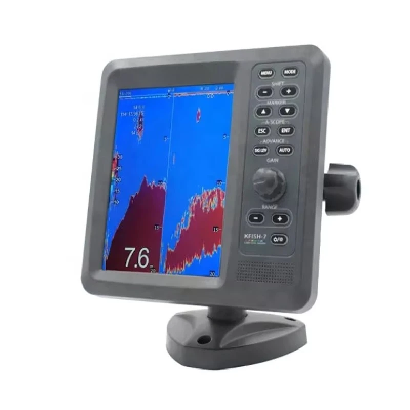 der With Sunlight Readable Color LcdFeitine KFISH-7 100M Operation Range Portable Wireless Fish Fin