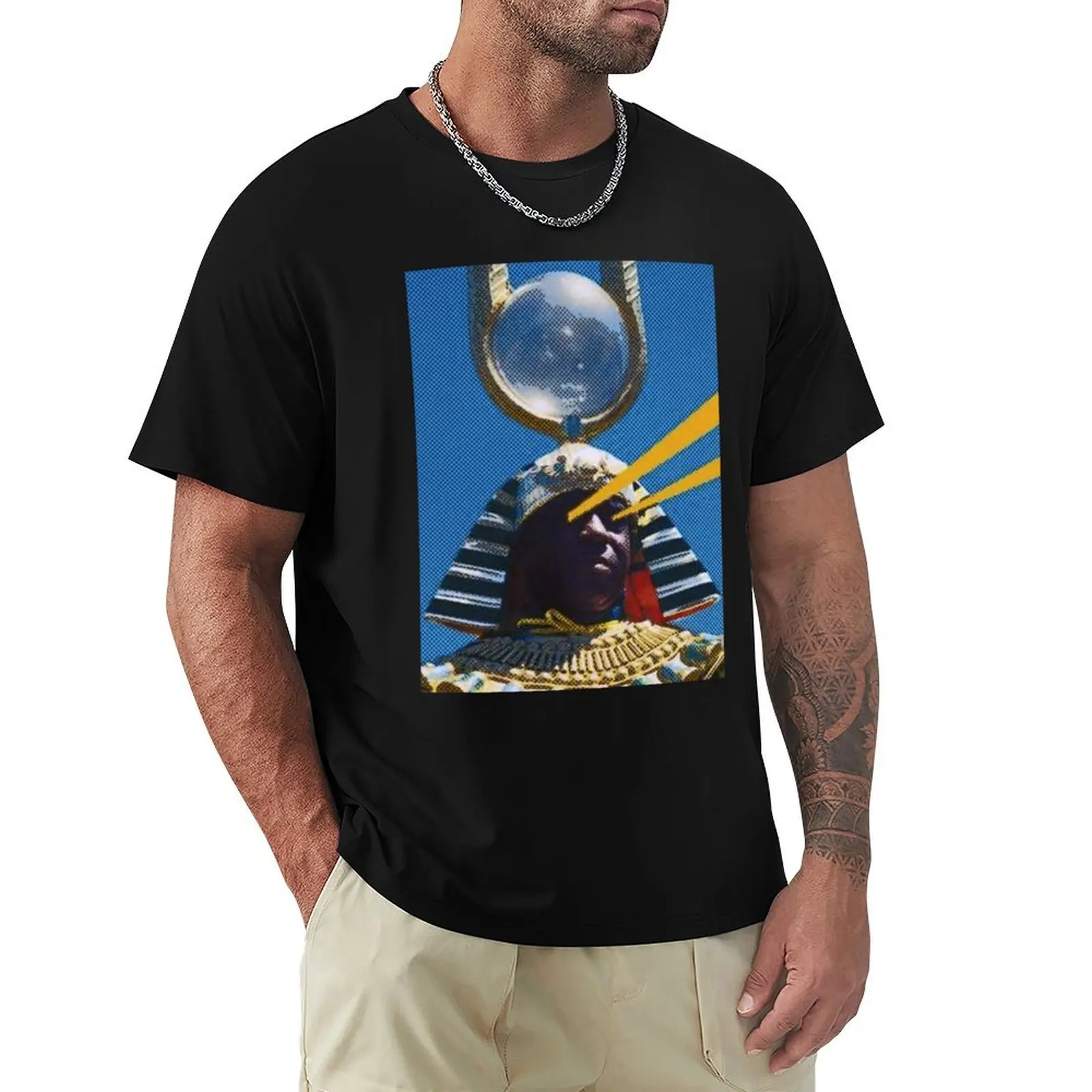 

Sun Ra T-Shirt Casual Fashion Short Sleeve Cotton T-Shirt
