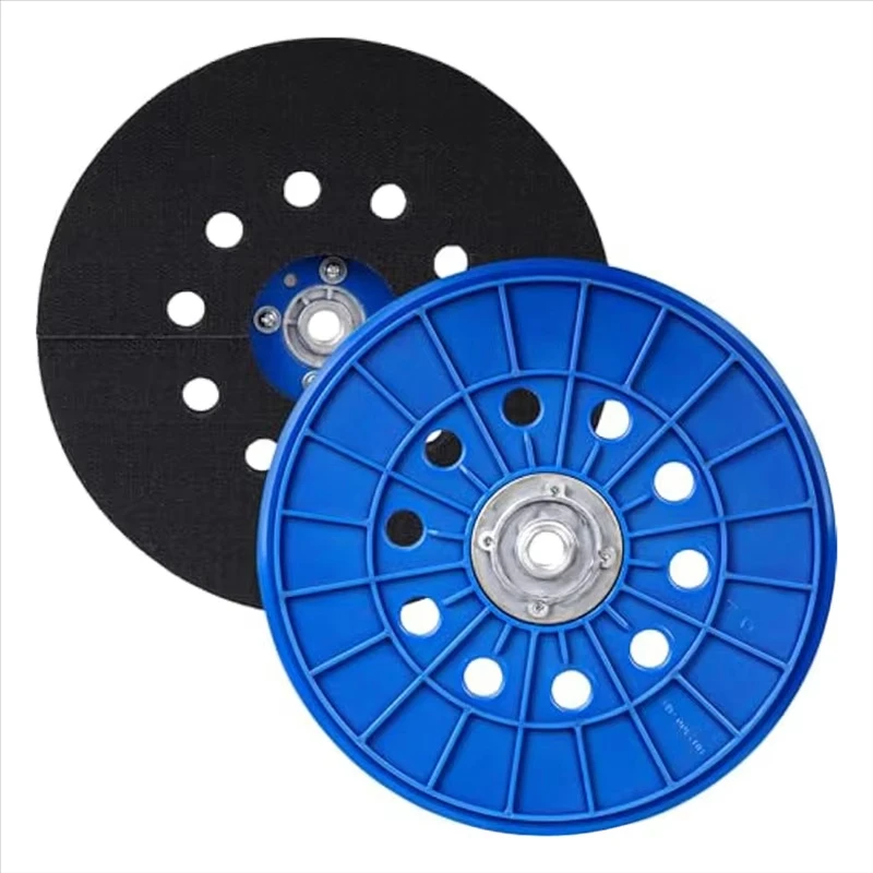 دريوال ساندر هوك وحلقة 10 حفرة 9 بوصة 210 مللي متر لوحة احتياطية مع 14 مللي متر موضوع جدار تلميع دعم لوحة الموضوع الرملي الوسادة
