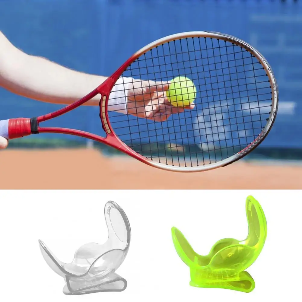 Porta Clip per Pallina da Tennis Durevole ABS Leggero Porta Attrezzi da Tennis Accessori per Tennis (Colore Trasparente