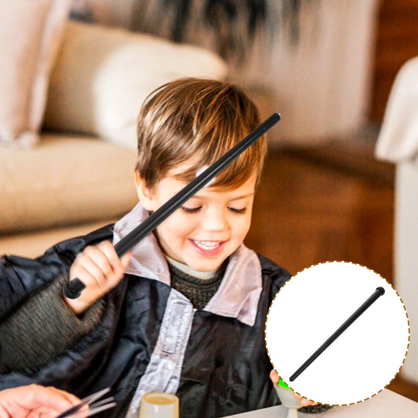 

Wand Prop Luminous Scepter Halloween Flashing for Kids Light up Toys