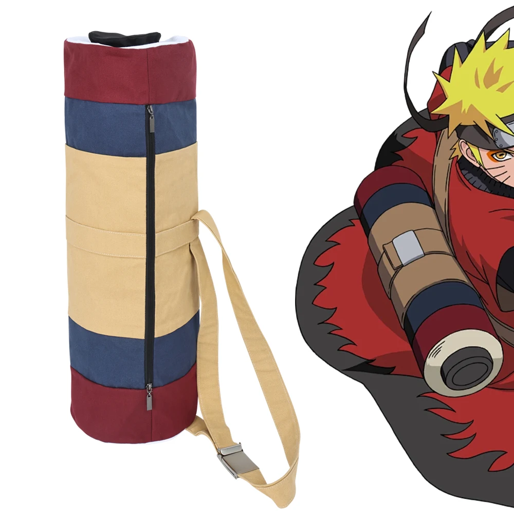 

Сумка-Свиток Ниндзя Джирайи для Аниме Косплея, Холщовый Рюкзак Шиноби Удзумаки через Плечо, Реквизит Аксессуар