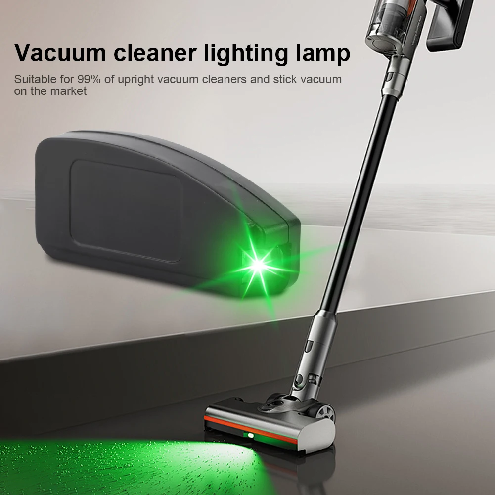 

Universal Vacuum Lamp with Green LED Illuminated Attachment for Pet Hairs Vacuum Cleaner LED Dust Display Lamp for Home Pet Shop