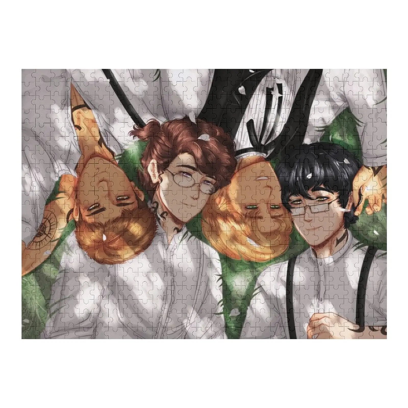 

Пазл «Веселые воры», персонализированный для детей, таможенные с фотопазлом