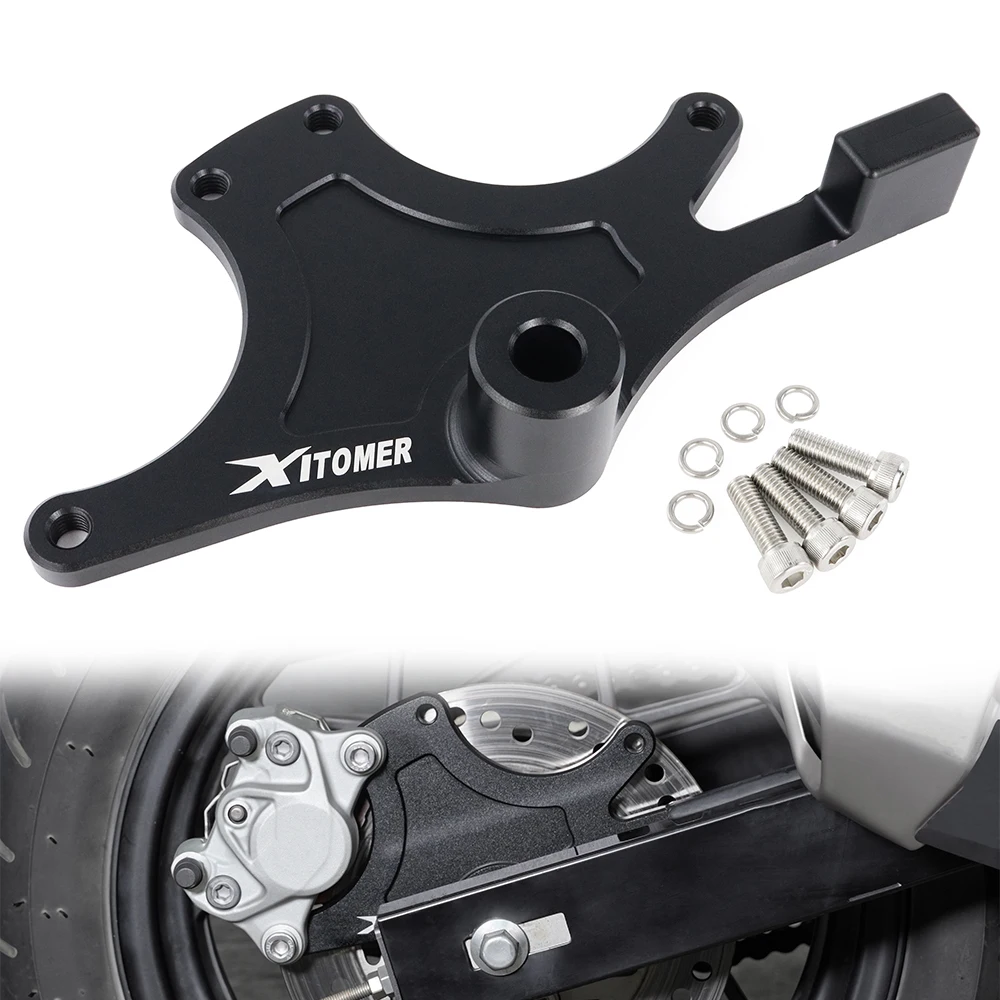 

Dual Caliper Bracket Stunt Brake Disc Guard Fit For Honda Grom 125 MSX 125 2014-2025 Motorcycle Big Rotor Dual Caliper Bracket