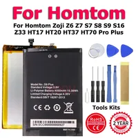 S7 S8 S16 HT17 HT20 HT37 HT70 zoji Z7 S9 Plus Z33 Battery For Homtom Zoji Z6 Z7 S7 S8 S9 S16 Z33 HT17 HT20 HT37 HT70 Pro Plus