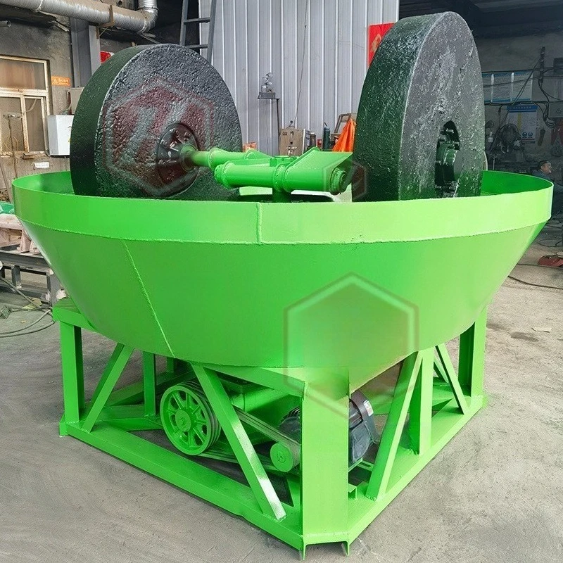 

Crushing ore gold mill, mineral processing wet mill Small metal processing grinder