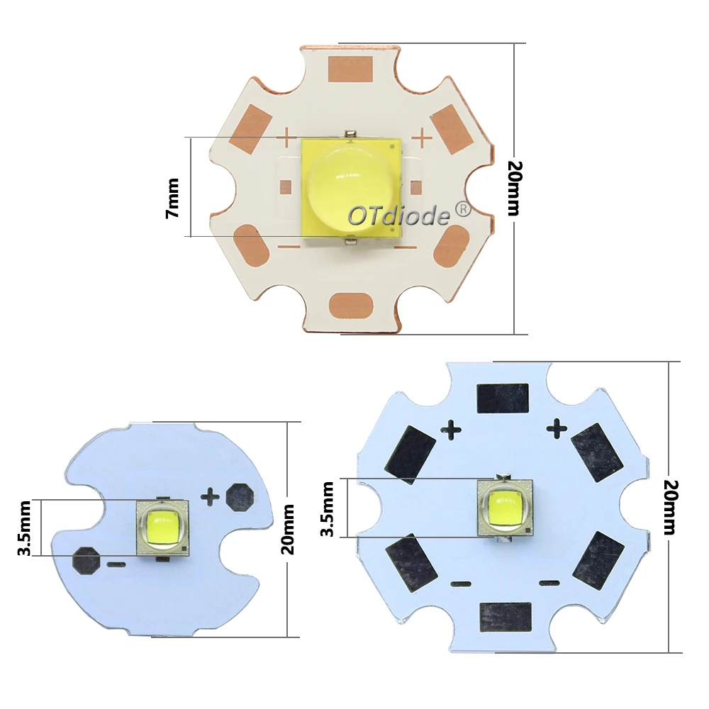 LED čipem korále DC3V/6V/12V/24V 3W XPE 5W XPG2 10W XML2 T6 20W XHP50/70 36W XHP90 72W XHP110 3A 6A 9A 10A 24A pro baterka lampa