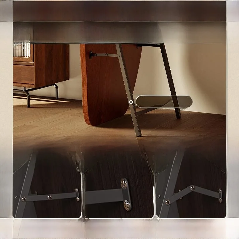 Vintage Full-Length Floor Mirror Wardrobe Dressing Mirror Wall-Hanging Optional Bedroom Female User High-End Sensation Try