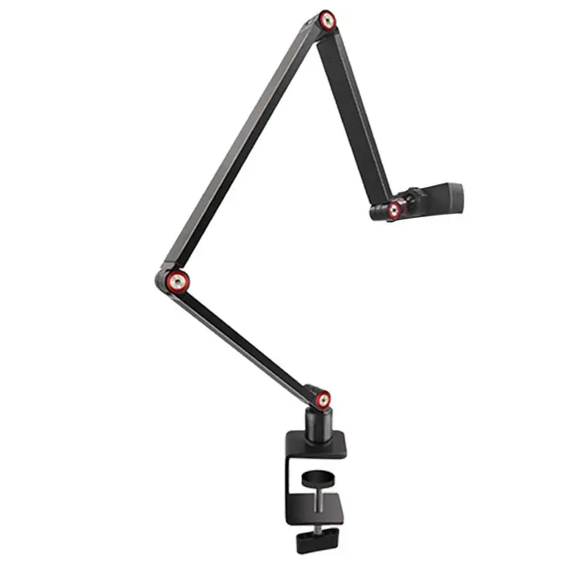 Arm Clamp Clip Phone Mount 360-Degree Angle Flexible Arm Holder Alloy Tablet Stand Holder For Desk Flexible Long Arm For Table