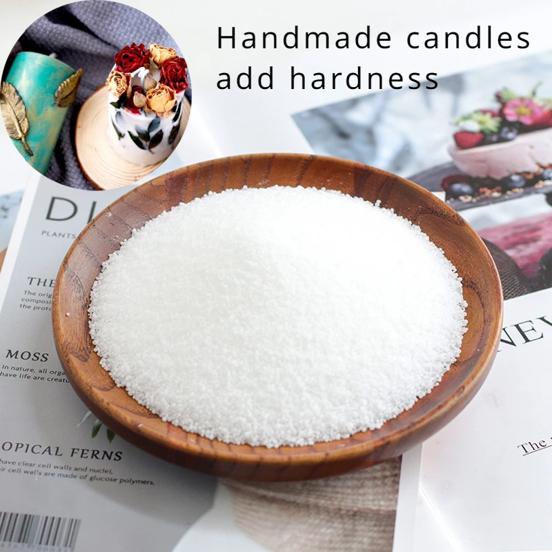 50g/ Bag Candle To Increase Hardness Additive Stearic Acid DIY Creative Modeling Aromatherapy Candle Auxiliary Raw Material