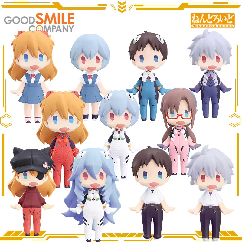 

GSC HELLO! GOOD SMILE Nendoroid Original EVA Asuka Ayanami Rei Action Figure Toys for Boys Girls Gift Collectible Model