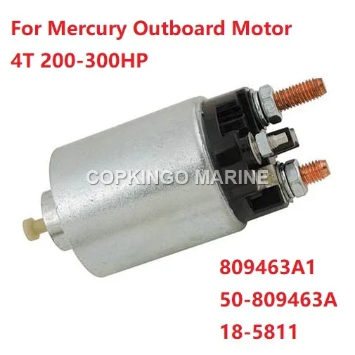 

Boat Starter Relay Solenoid For Mercury Outboard Motor 200-300HP Mercruiser 809463A1