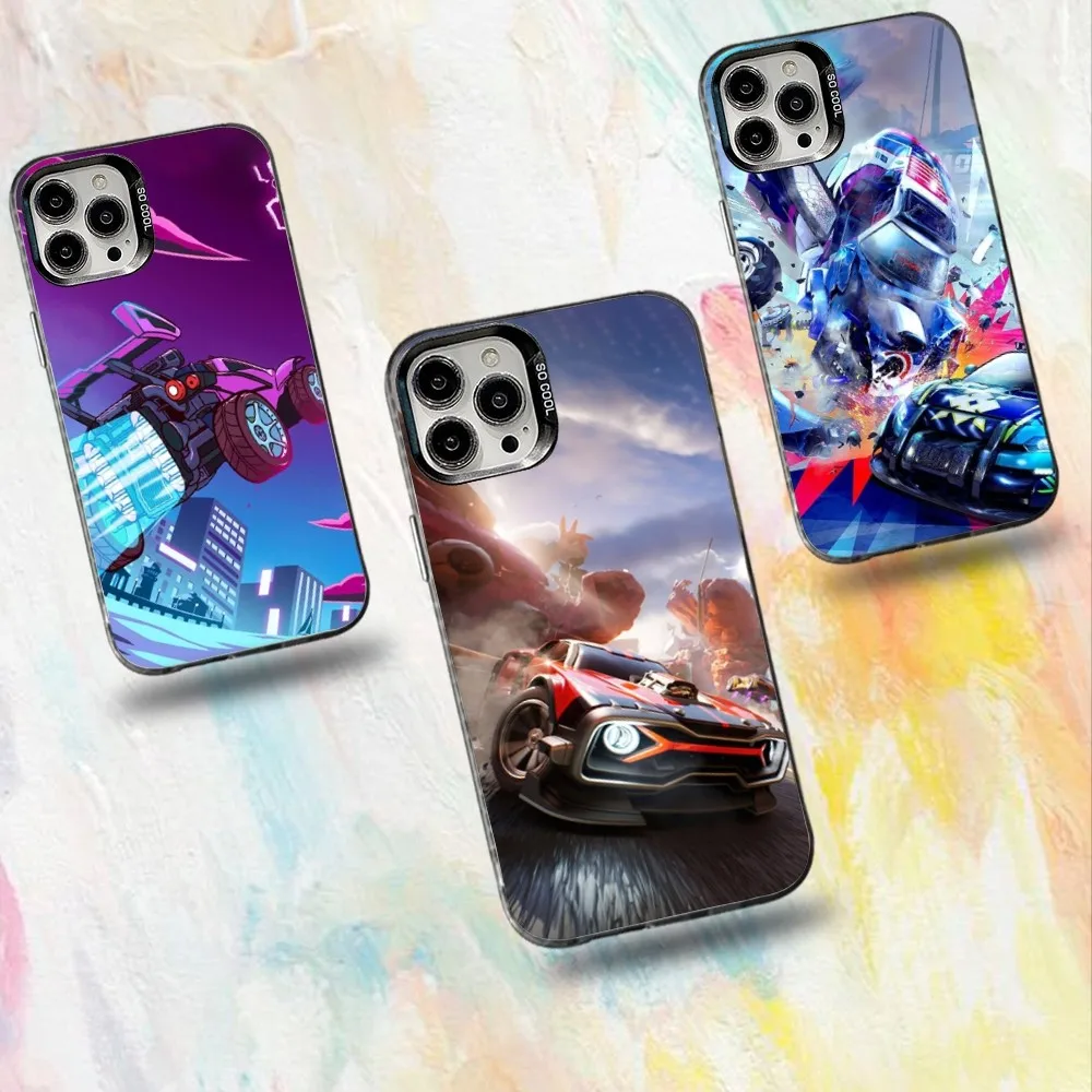 

Game R-Rocket League Phone Case For iPhone 16,15,14,13,12,11,Mini,Pro,SE,MAX White Matte Shockproof Cover
