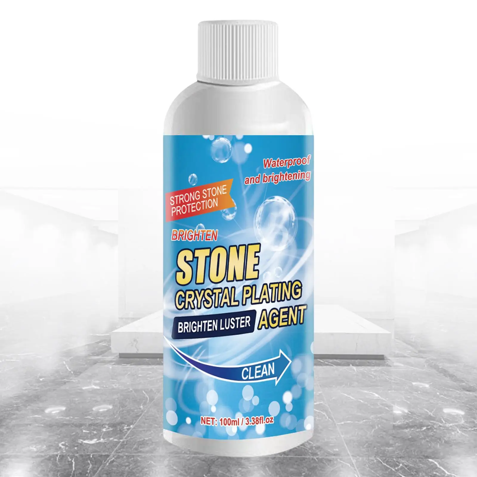 Marble Crystal Plating Agent Waterproof Stain Remover for Home Kitchen Furniture Tile Protection