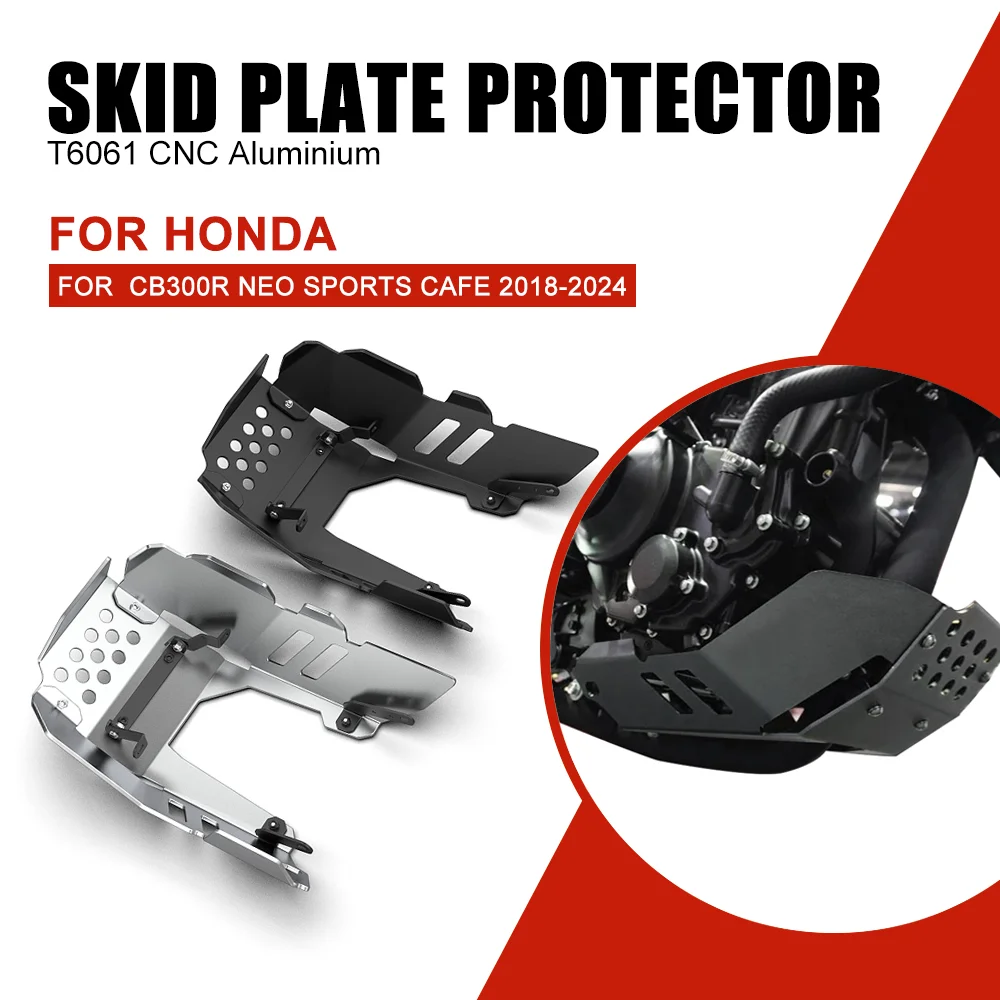 

For HONDA CB300R NEO SPORTS CAFE 2018-2019-2020-2021-2022-2023-2024 Motorcycle Skid Plate Engine Guard Chassis Protection Cover