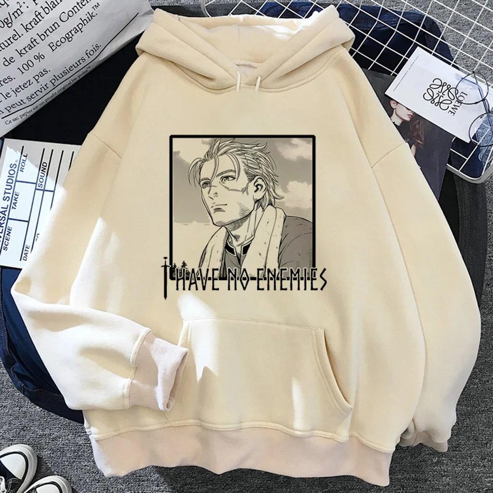 

Thorfinn Vinland Saga Vinrando Saga hoodies women Fleece vintage aesthetic gothic sweater women Fleece Hooded Shirt