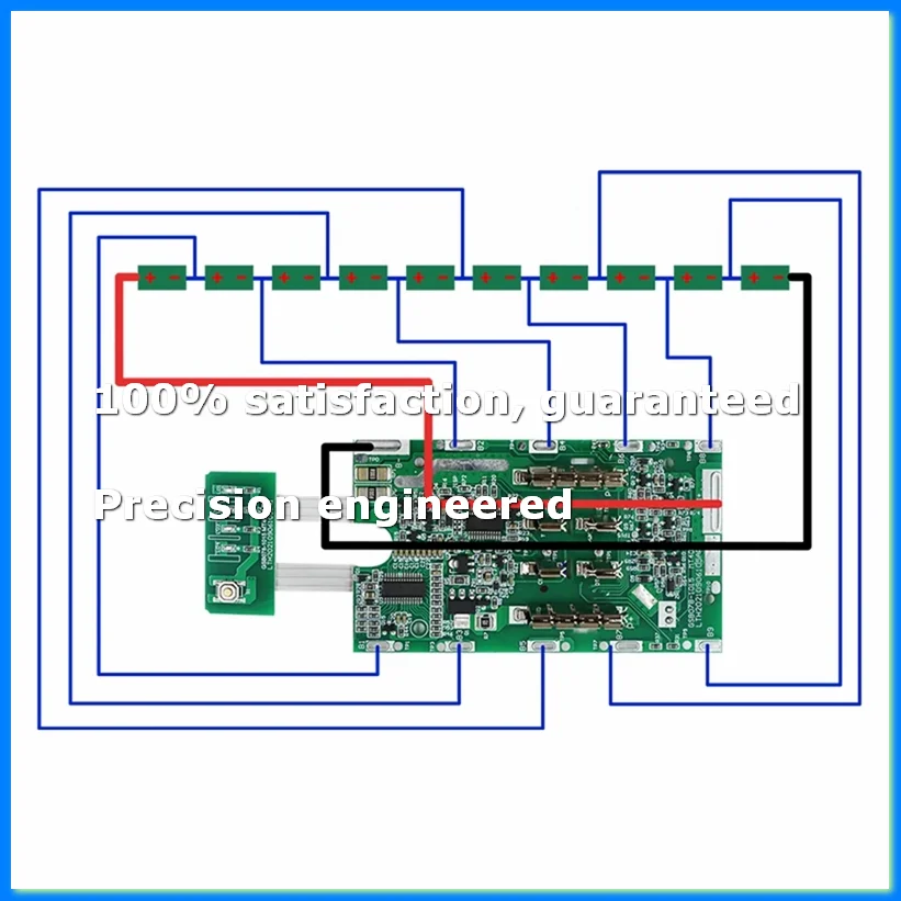 

BL4040 Li-Ion Battery Case PCB Charging Protection Circuit Board Shell Box for 40V Lithium Battery BL4040 BL4025-A22U