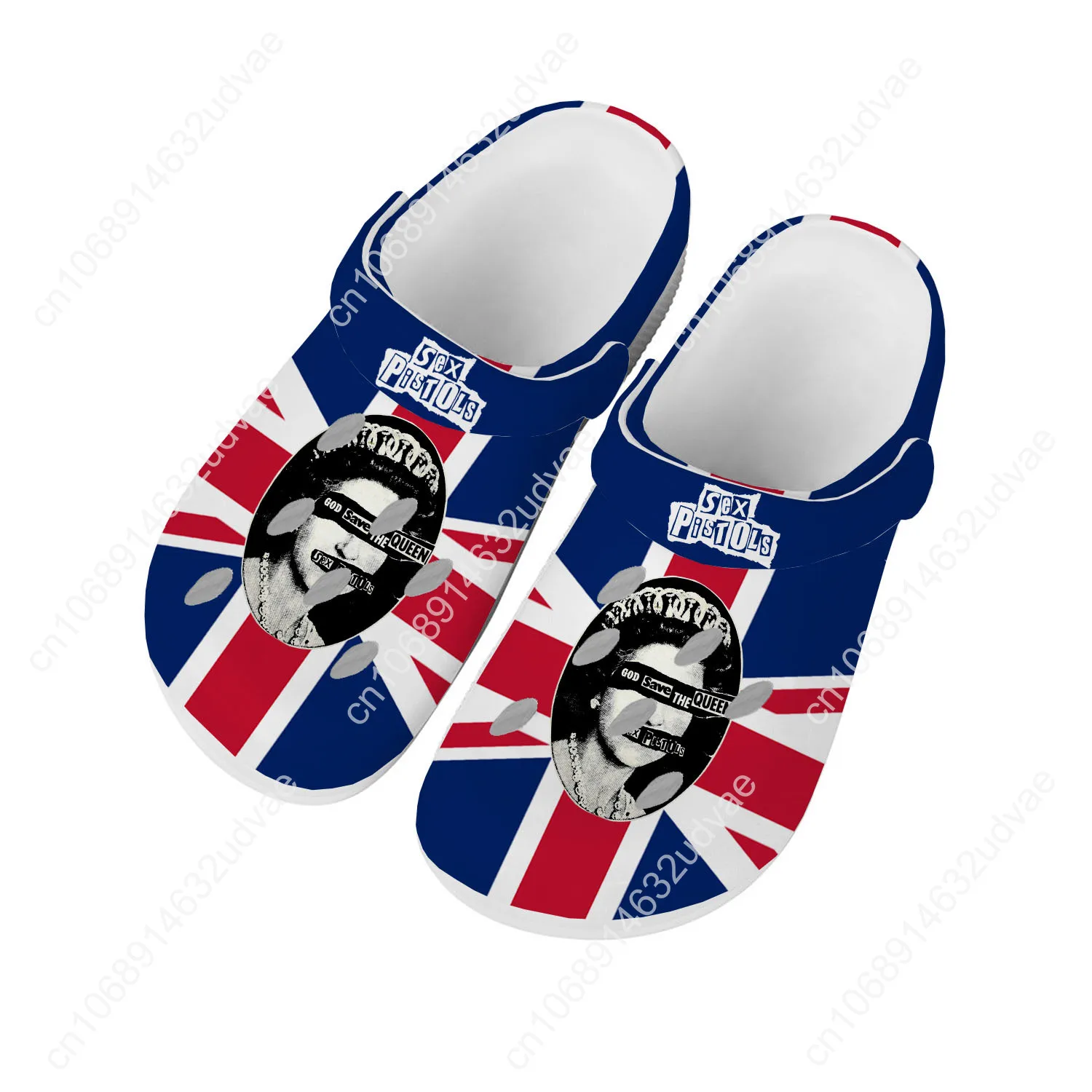 Sandalias de pistolas sexuales para hombres y mujeres, zapatos de agua a la moda para adolescentes, zapatillas personalizadas de playa cómodas y transpirables para jardín de alta calidad