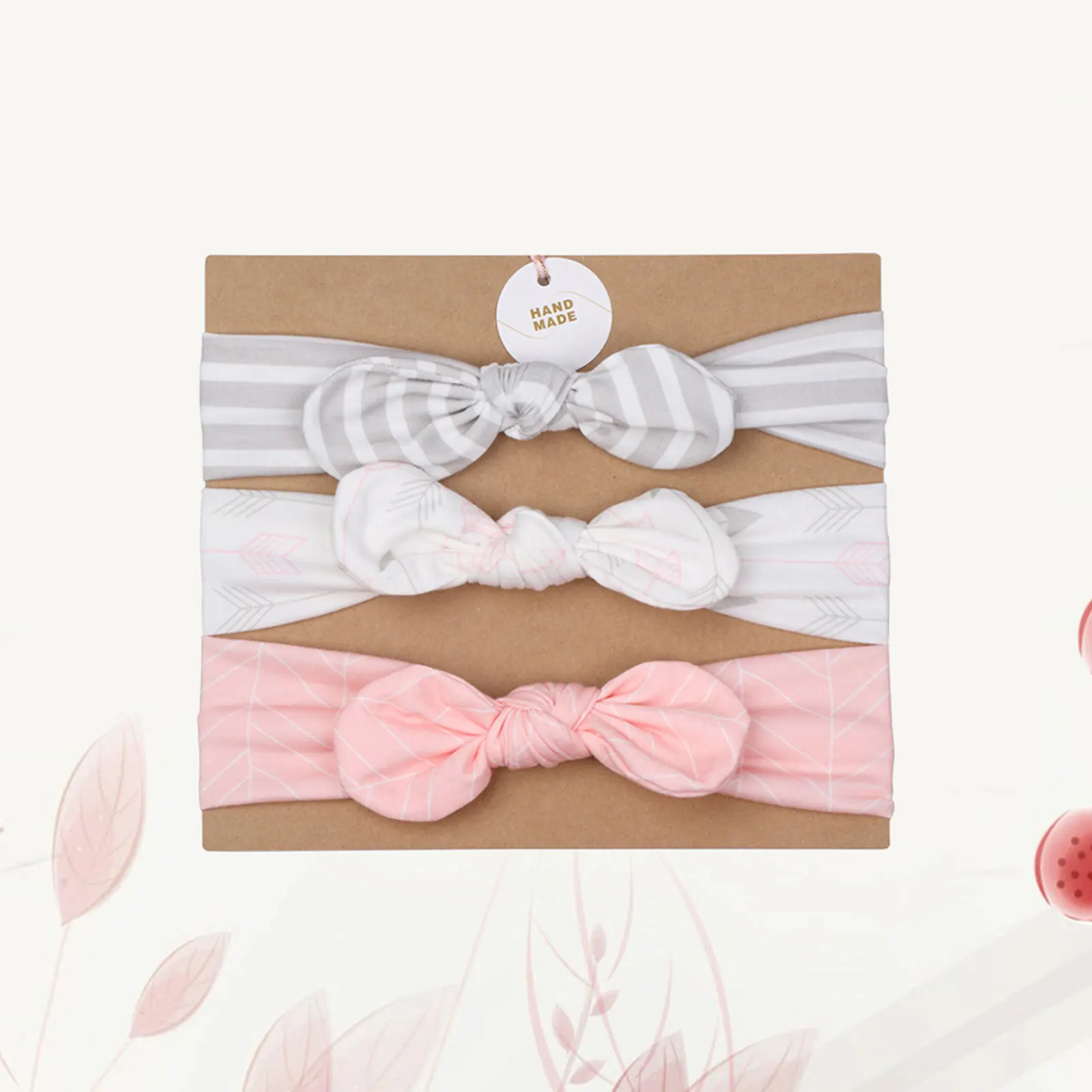 

3Pcs Baby Girl Hairbands Set Bow Elastic Headbands Accessories Infant Photography Props Under 2 Years