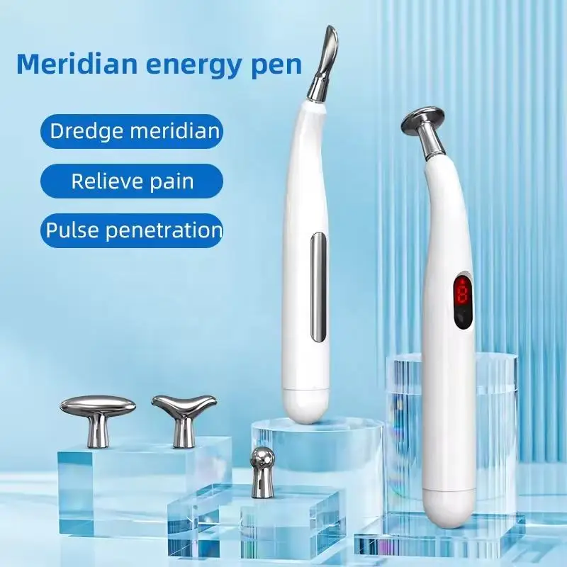 5-in-1 Relieve Pain Energy Pen Pain Relief Tools Pulse Massage Pen Electronic Acupuncture Massage Pen