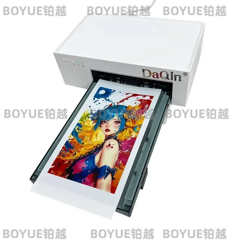 Mini Portable Photo Printer USB Color Printing 300DPI High Resolution Customizable Design Compact Thermal Device for Instant