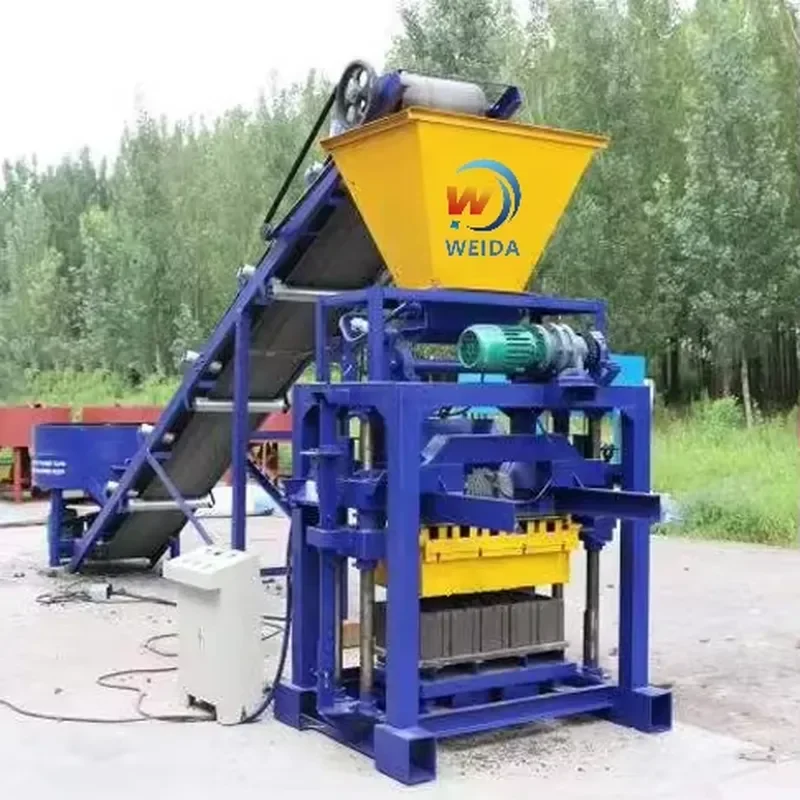Hot Sales in Africa Multifunctional Automatic Concrete Block Making Moulding Machine Cement Hydraulic Brick Making Machinery