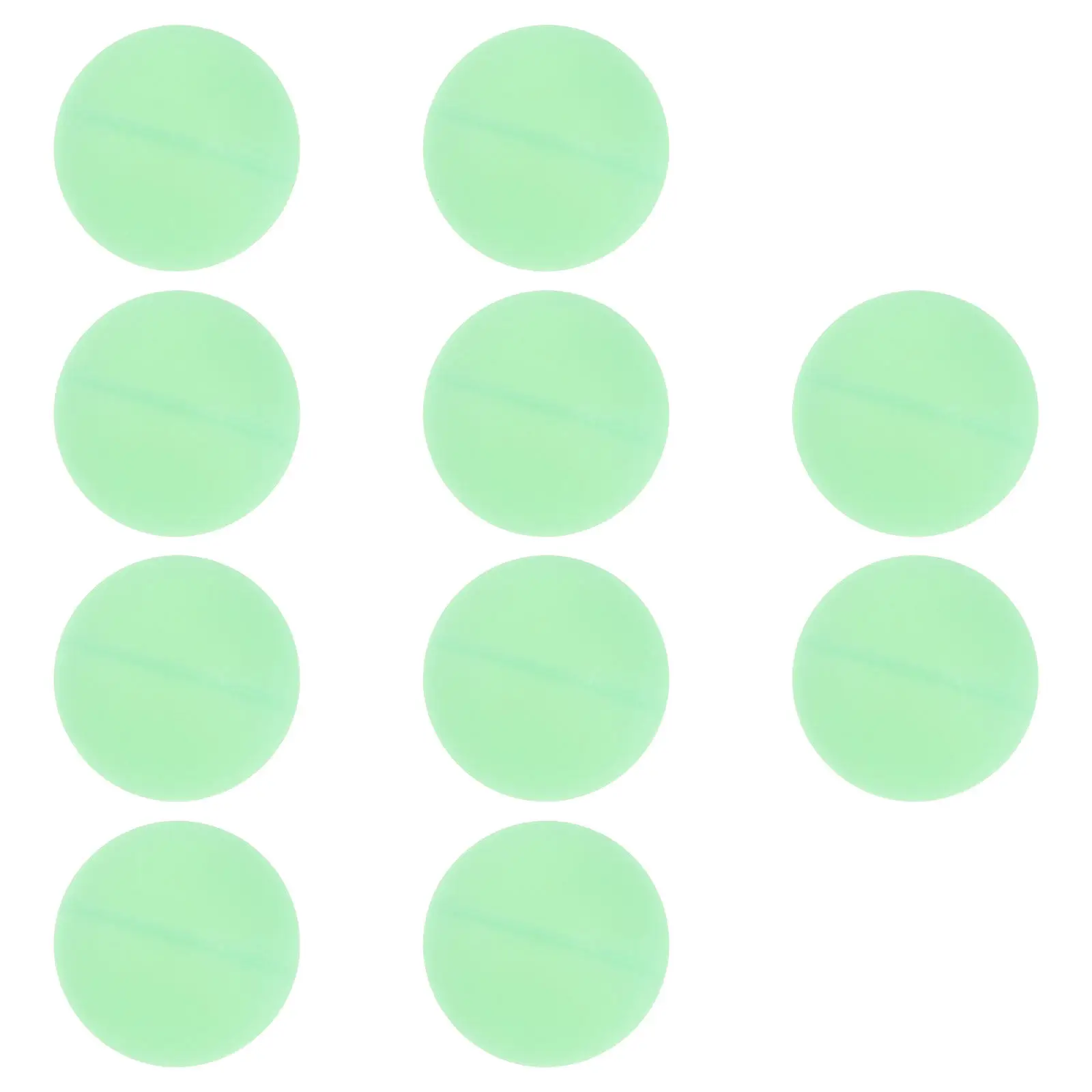 

10Pcs Glow in The Dark Table Tennis Balls Outdoor Night Pingpong Balls Sports Activity Birthday Party Supplies