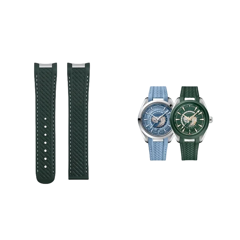 ДЛЯ OMEGA SEAMASTER, РЕМЕНЬ FKM