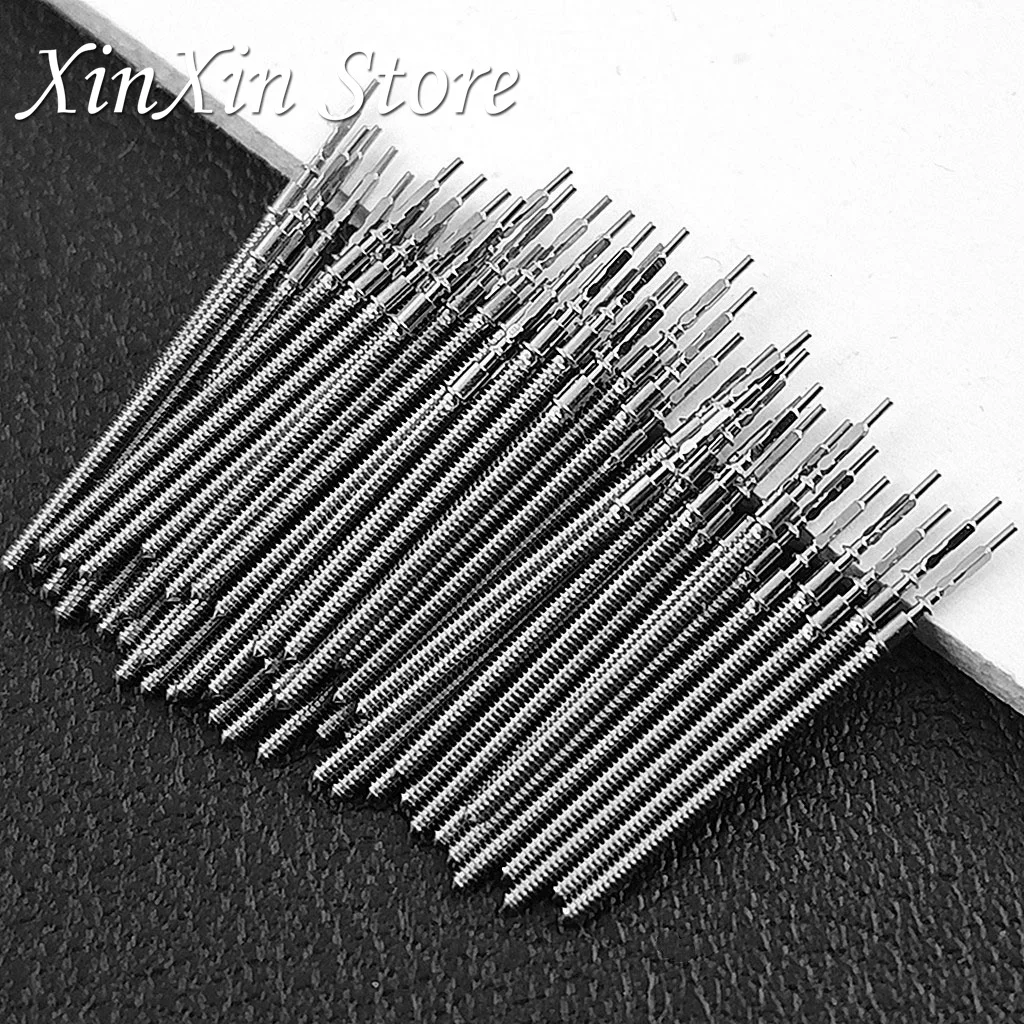 VK63 VK64 الصلب تاج أجزاء تاج ساعة الصلب الجذعية عدة صالح VK63 VK64 VK67 VK68 VK61 حركة الكوارتز الجذعية استبدال أجزاء