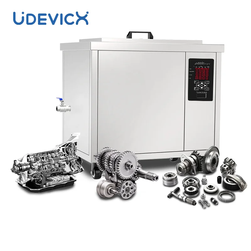 Built-in Frequency Generator Electric 264L Energy-Saving Industrial Ultrasonic Cleaner Machine Large Tank Heavy Duty 110V