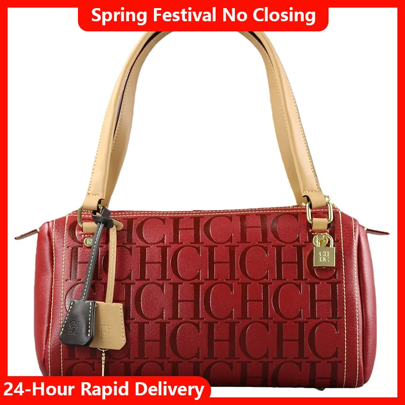 

CH Нишевая брендовая женская сумка-мешок, новая большая вместительная сумка с буквенным принтом, новинка 2025 года, женская классическая сумка