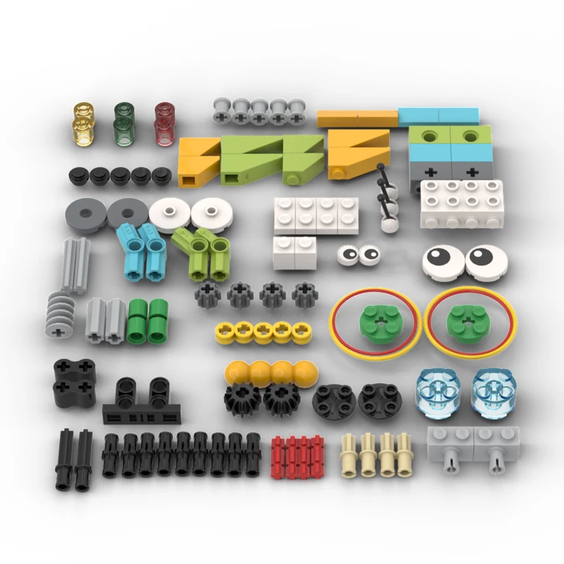 109Pcs/lot Technical Bricks Parts WeDo 2.0 Replacement Pack Building Blocks Bulk Spare Set Toys fit for 45300 WeDo Core Set Toys