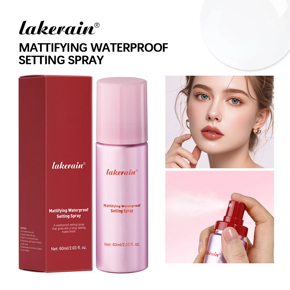 Mattifying إعداد مقاوم للماء رذاذ لامع ماتي قاعدة المكياج السيطرة على النفط غير لزجة مقاوم للماء ترطيب الوجه المثبت رذاذ