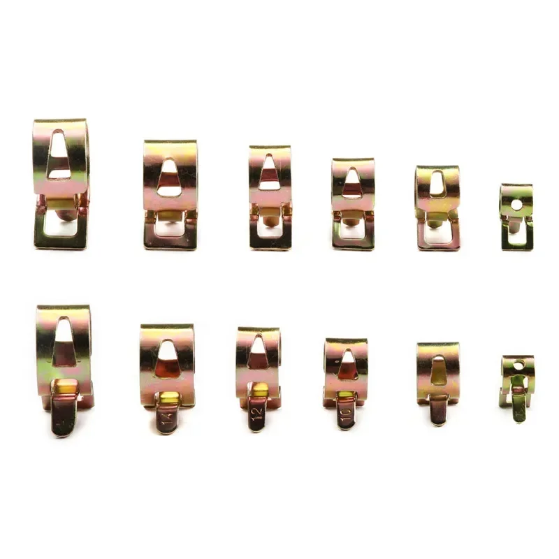 10/20/50 шт. пружинный зажим для шланга внутренний диаметр 6 мм-22 мм эластичный обруч для водопроводной трубы пружинный зажим топливный водопроводный шланг трубные зажимы