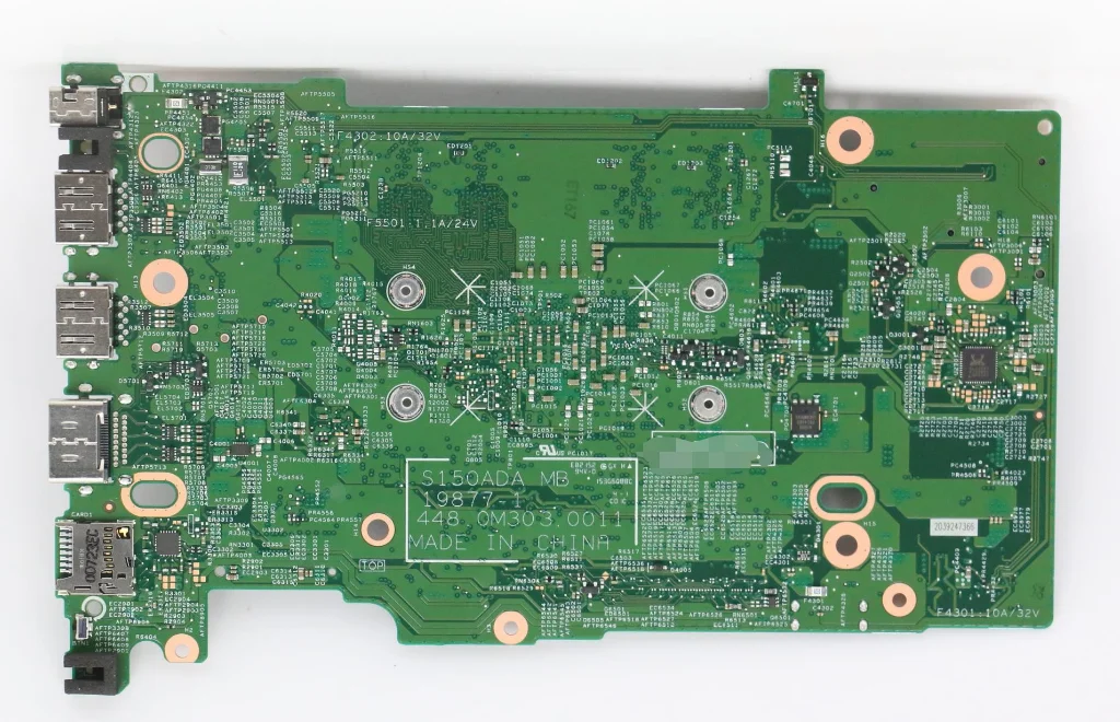 FRU:5B20Z26472 5B20Z26470 For Lenovo IdeaPad 1-14ADA05 laptop motherboard 19877-1 with CPU 3020E / 3050E  SSD 64G 100% test work