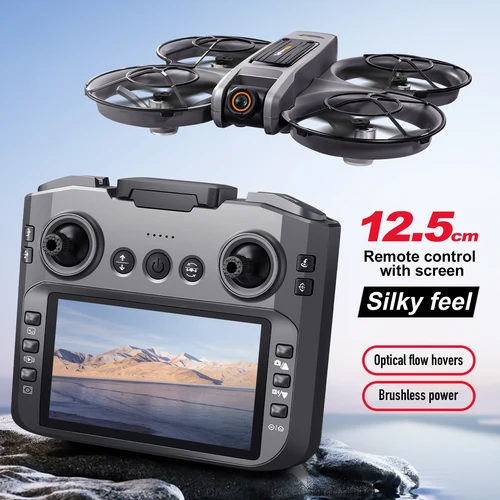 Imagen 2 del producto Nuevo Dron S156 Quadcopter con Cámara Profesional 8K, Dron con WIFI 5G FPV, Pantalla Grande de 4.5 Pulgadas, Control Remoto, RC Dron VS V66