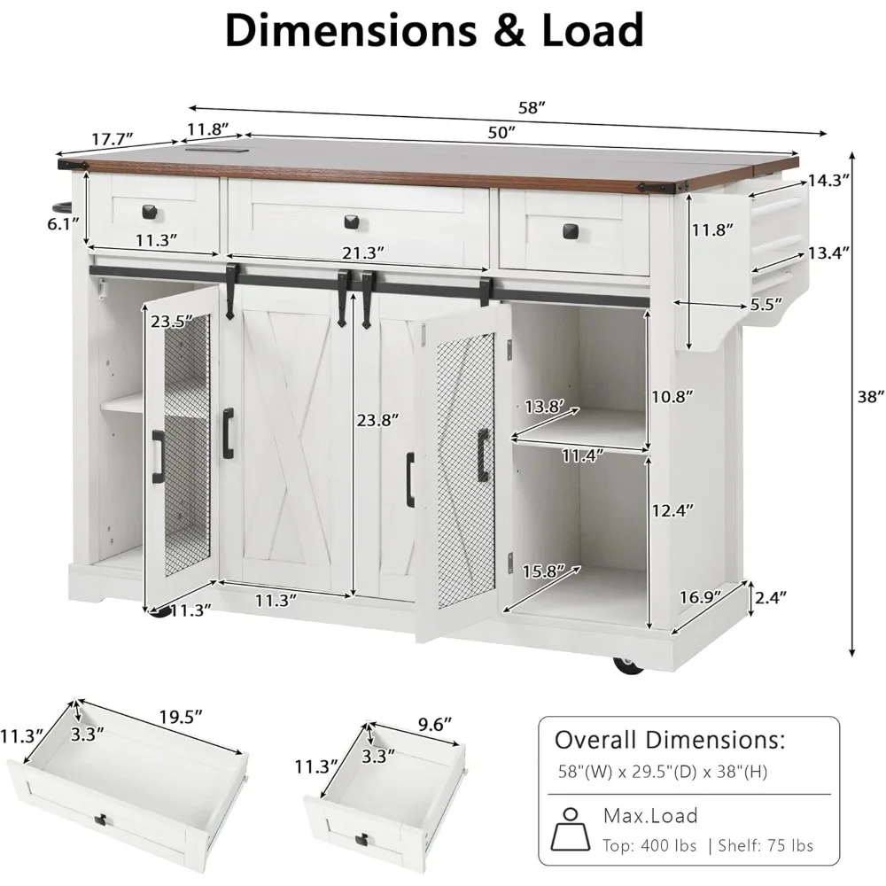 Thumbnail 2 - #28 Rolling Kitchen Islands List of Top Picks