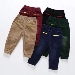 2023 New spring Corduroy Kids Pants Casual Boys Pants Clothes Girls Pants Children Clothing Enfant Fille Toddler Trousers 2-7T