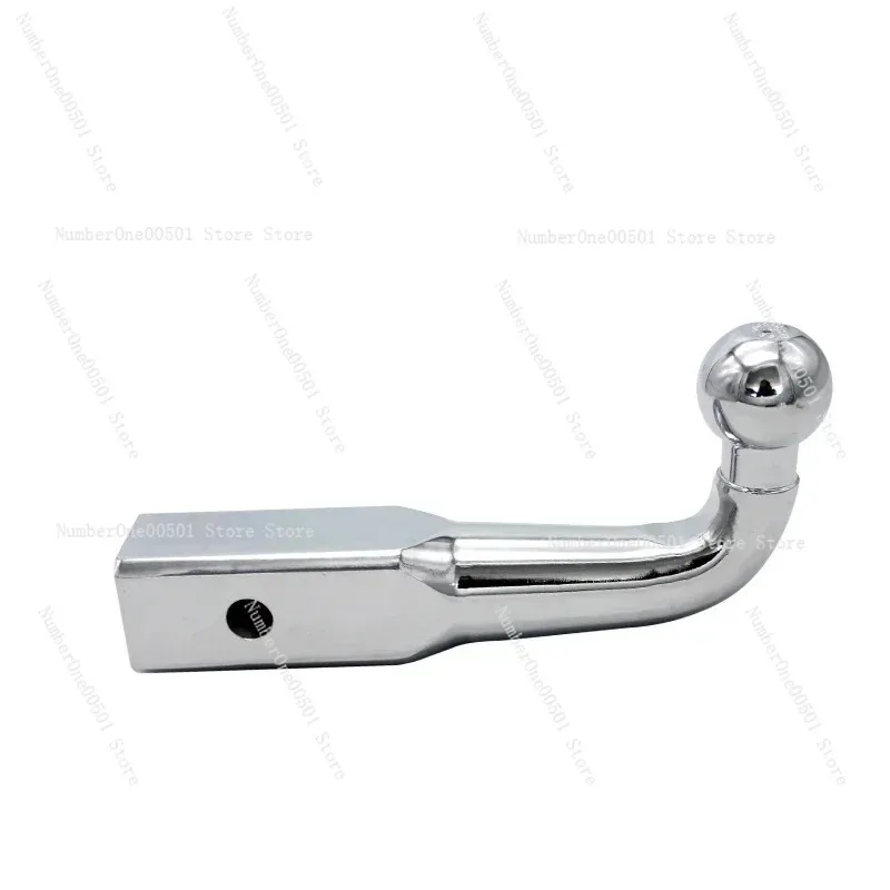 Car Trailer Solid Forged Rogue Hook Trolley Ball American 2-inch Square Mouth Seat Traction Hook Rear Off