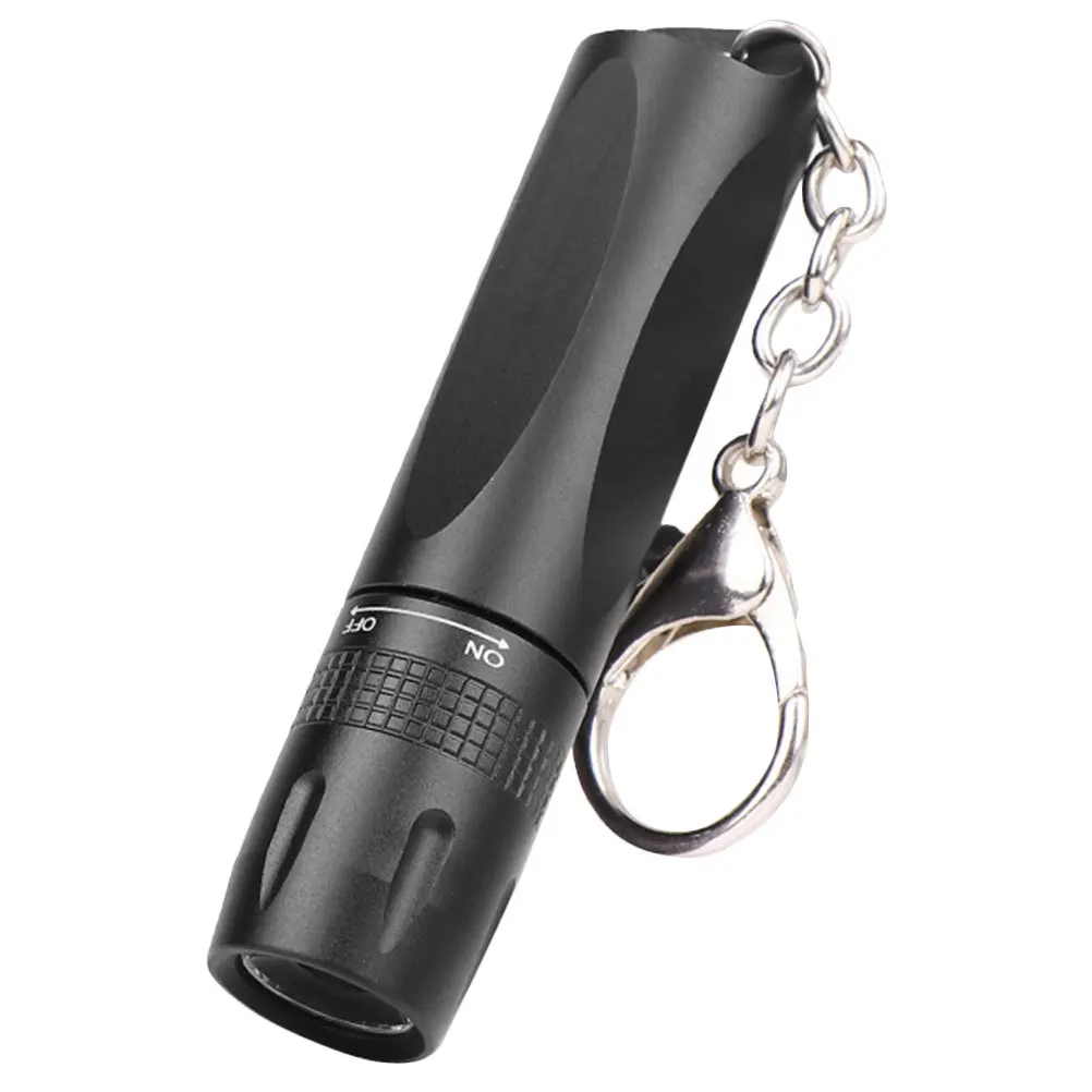 Keychain Flashlight Mini Outdoor LED Torch Portable Small Keyring Flash Light Durable Waterproof Keychain Flashlight
