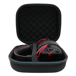 for HyperX Cloud Alpha Wireless Headphone Storage Bag Hard EVA Box Alpha S Headset Travel Carrying Case