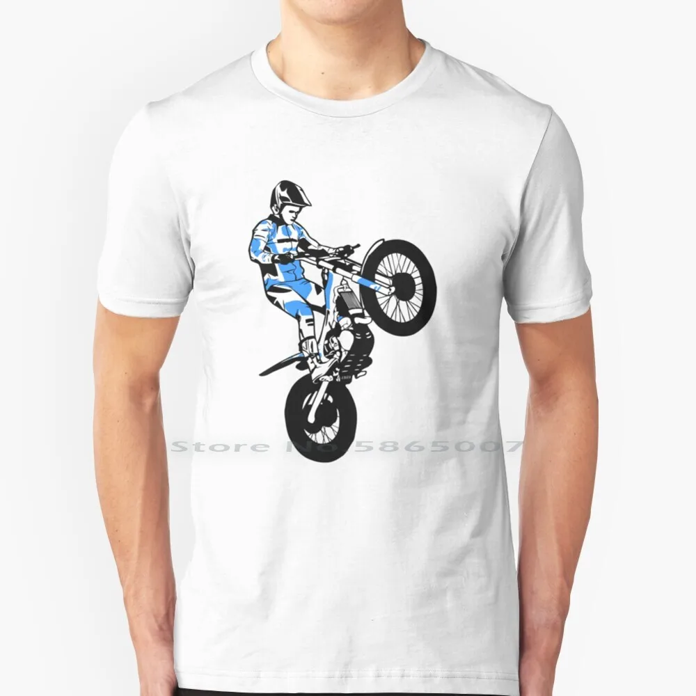 Trial Motorcycle T Shirt Cotton 6XL Trial Racing Motorcycle Motorsport Racer Motorbike Biker Gasgas Vertigo Montesa Beta Oset