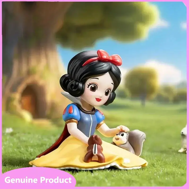 

100% Original Disney Snow White Classic SeriesBlind Box Toys Mystery Box Original Action Mystere Cute Doll Kawaii Model Gift
