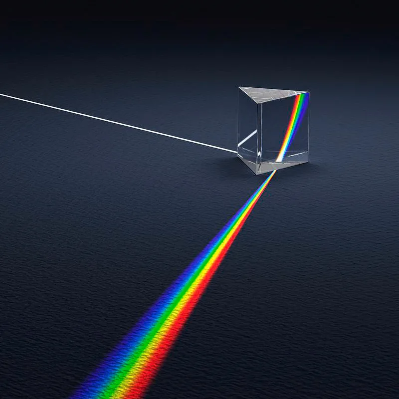 

Glass Reflecting Triangular Prism for Children Physics & Science Education Toy 30mmx30mmx50mm Optical Spectrum Prism