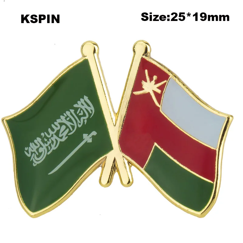 Oman vlag revers pin badge broche