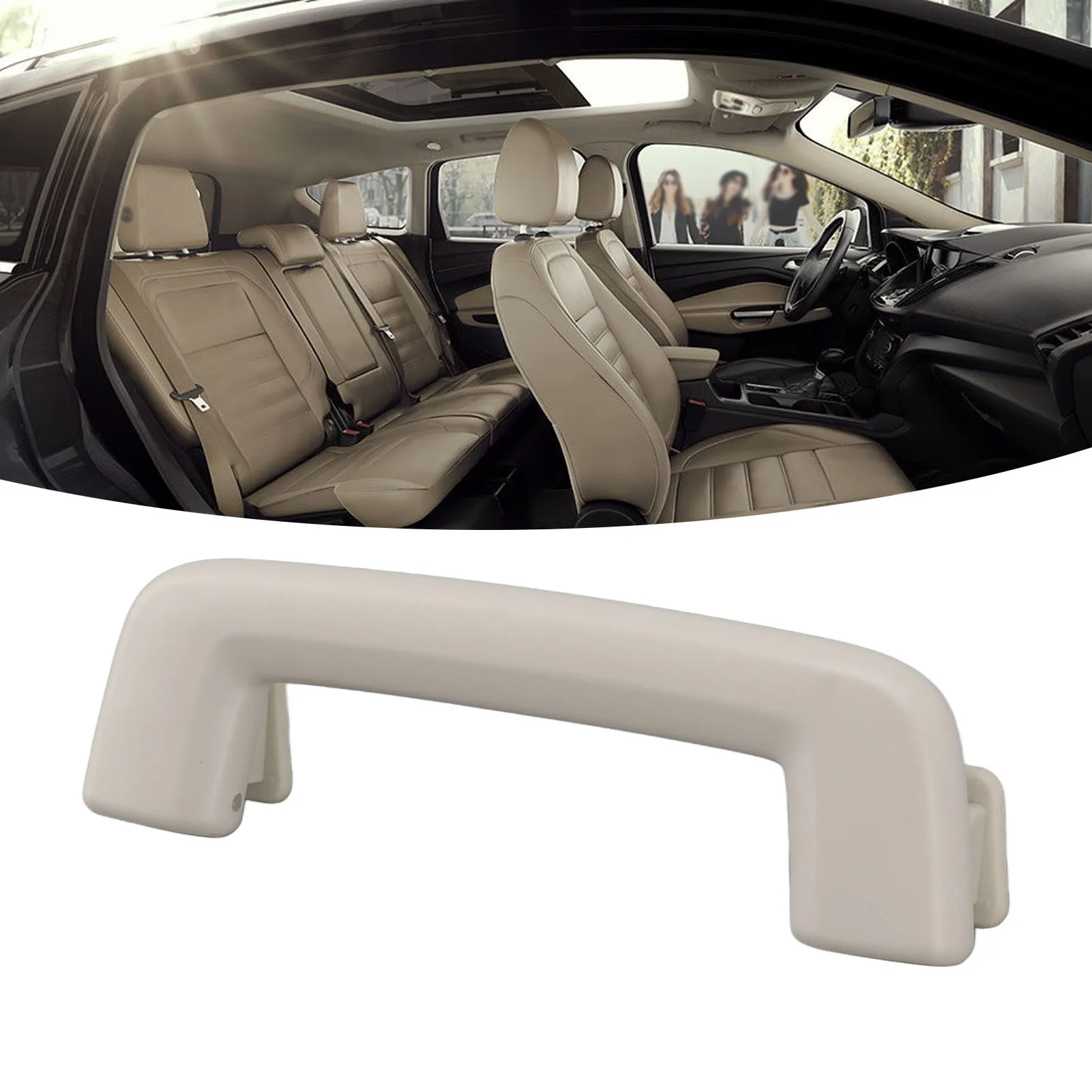Pull Grab Handle 7S7Z 5831406 AA Rugged Reliable Front Roof Handle Replacement for  Escape 2012 to 2019 Front Roof Handle