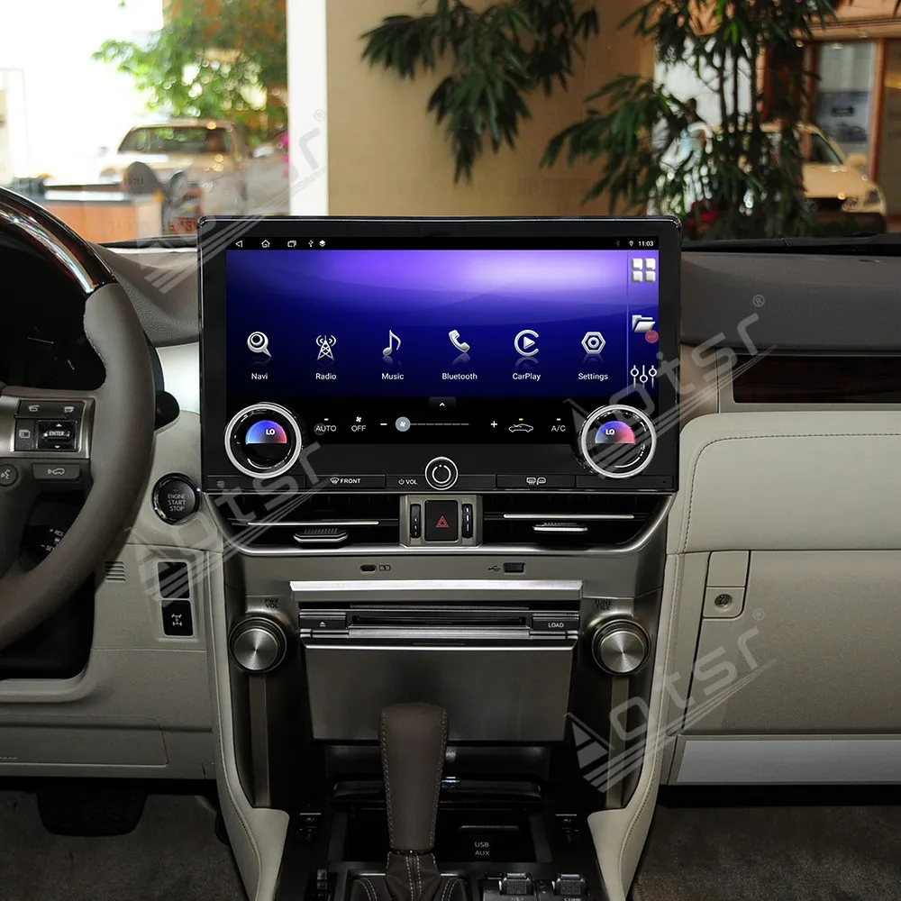 For Lexus GX400 GX460 2010~2021 Digital Dashboard Panel Speedometer meter Virtual Instrument Cluster Cockpit Android Radio