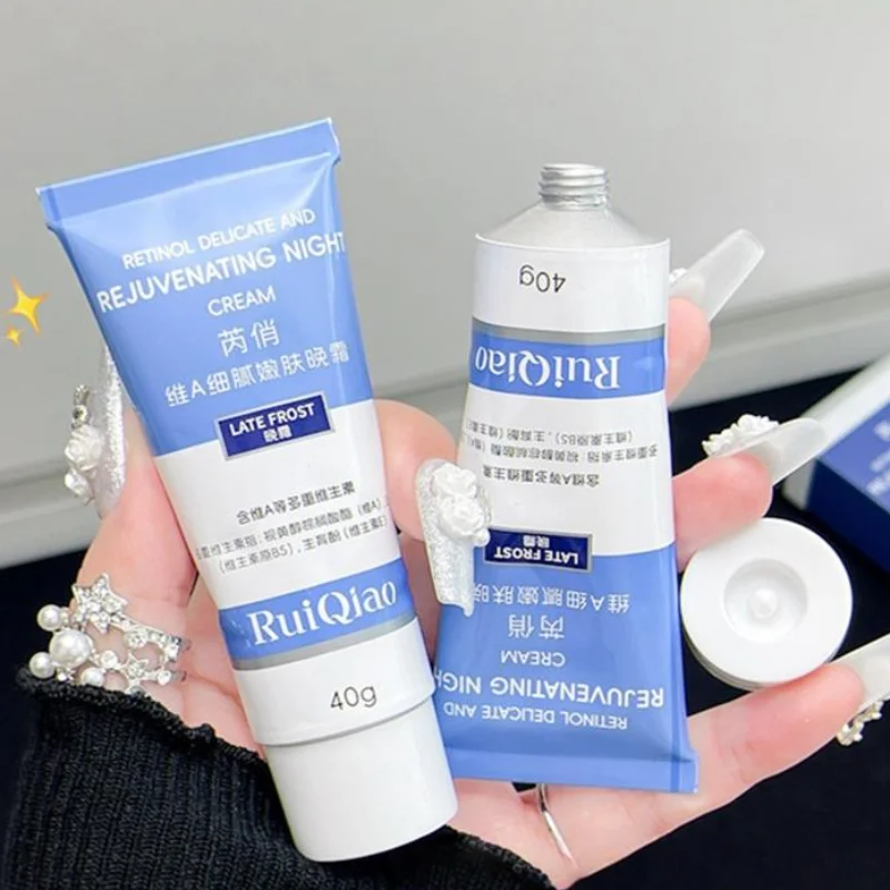 Vitamin A Nourishing Night Cream New Retinol Vitamin E Reduce Fine Lines Wrinkles Soothe Skin Moisturize Smooth Skin Face Cream