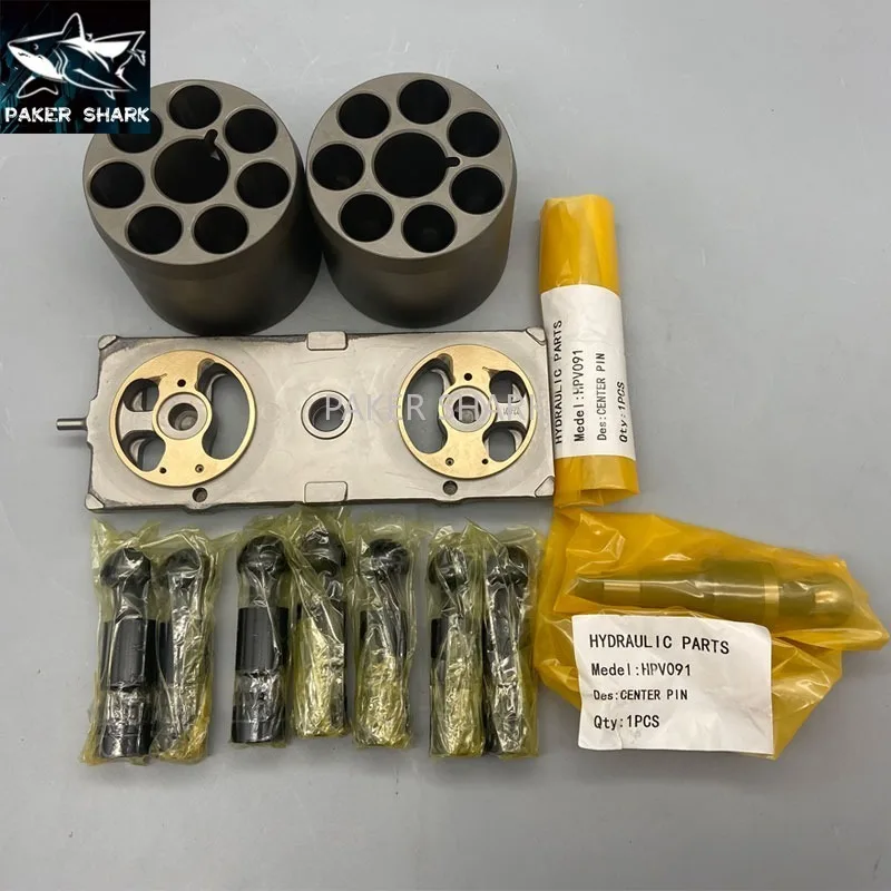 

HPV102 for HITACHI EX200-2 Piston Valve Plate EX200-3 EX200-5 Swash Assy Pump Bladder Flat Plate Plunger Center Shoe Shaft Axis